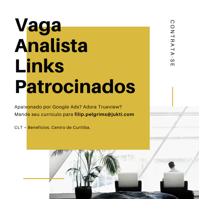 Vaga Analista Google Ads CWB